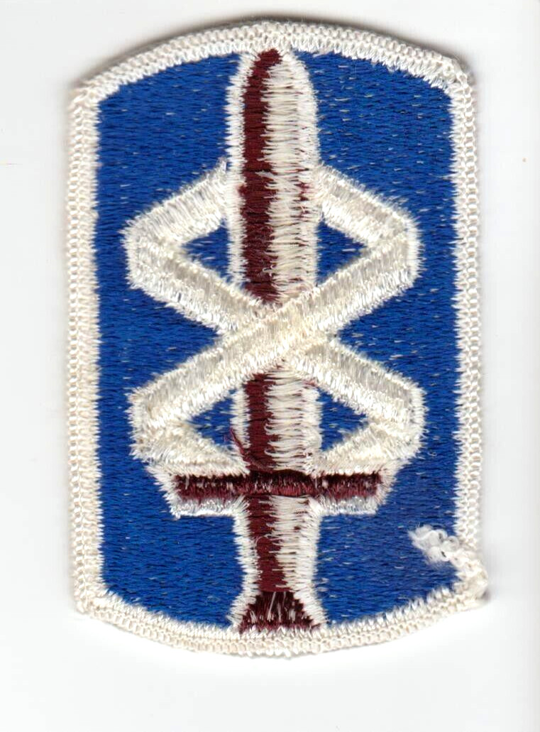 US ARMY 18th MEDICAL BRIGADE Full Color Patch