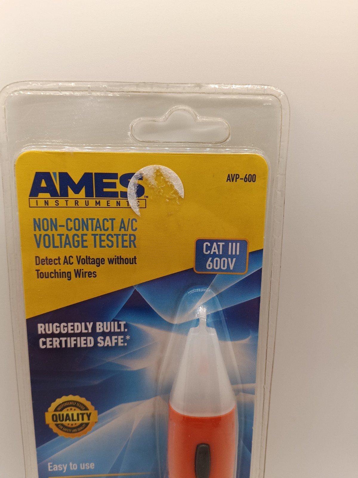 Voltage Tester Easy Visual red light & Audio indicator Beep no contact AC tool