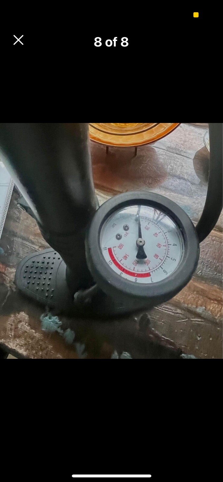 Biking Combo! Bicycle Light & Hand Pump . THINK SPRING!!