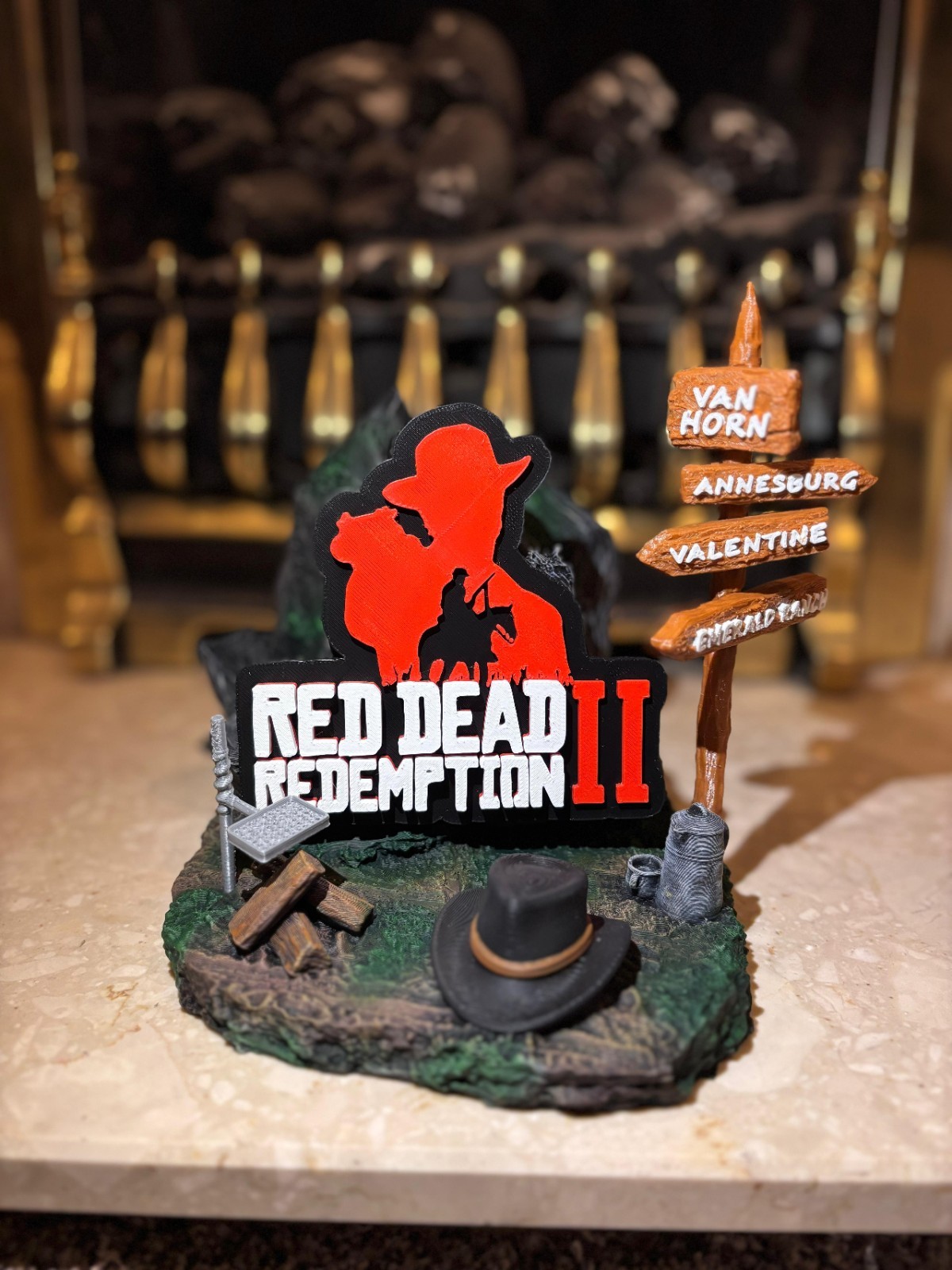 Red Dead Redemption 2 - Controller Holder For PlayStation And Xbox