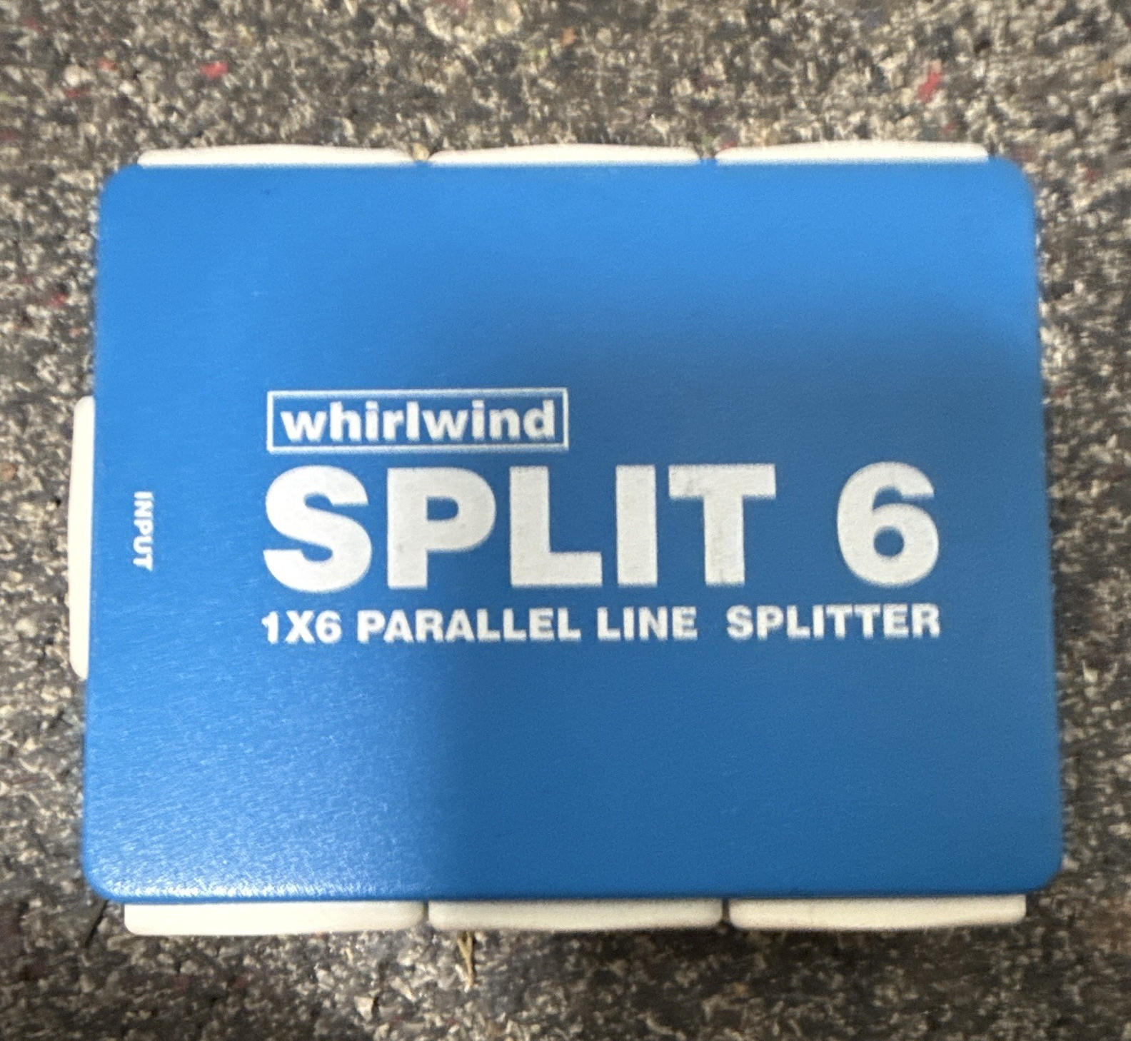 Whirlwind Split 6 1x6 Parallel Line Splitter XLR Audio Distribution Box