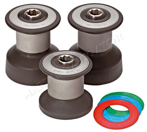 BARTON Nautilus Composite Winch Single Speed 8:1 101.6mm Base