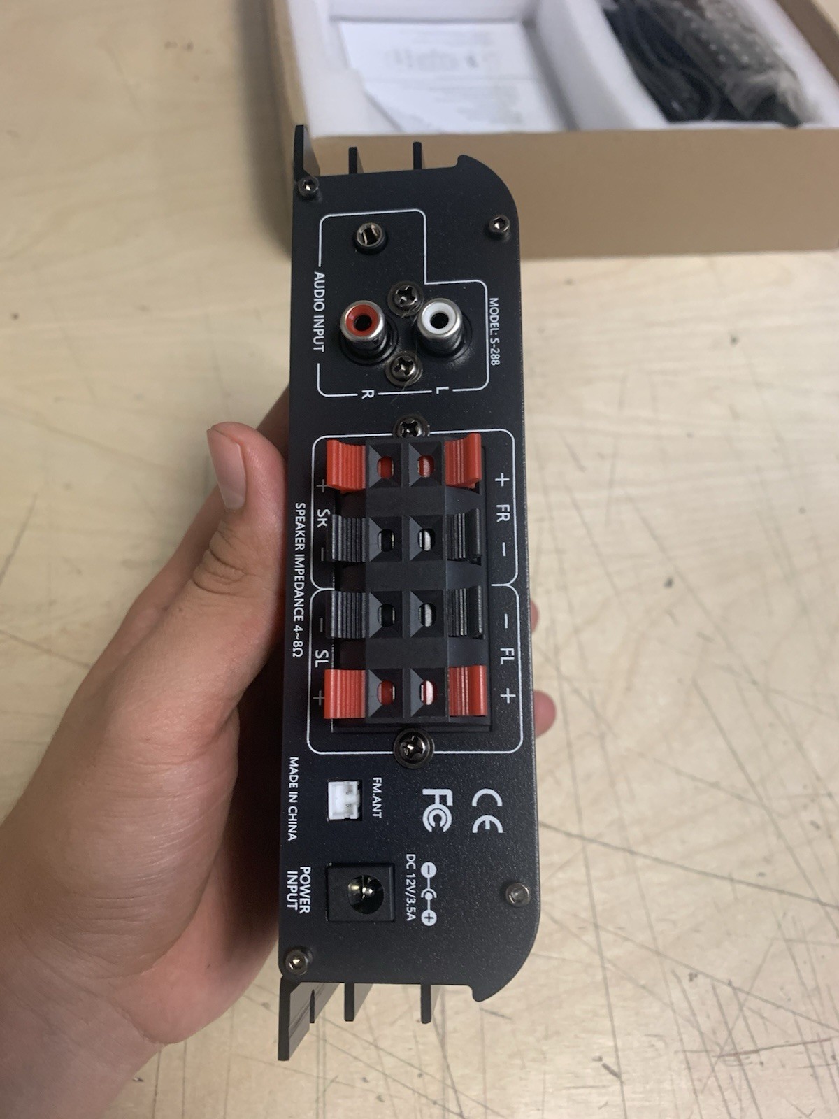 Digital Audio Player Output Amplifier S-288 Used