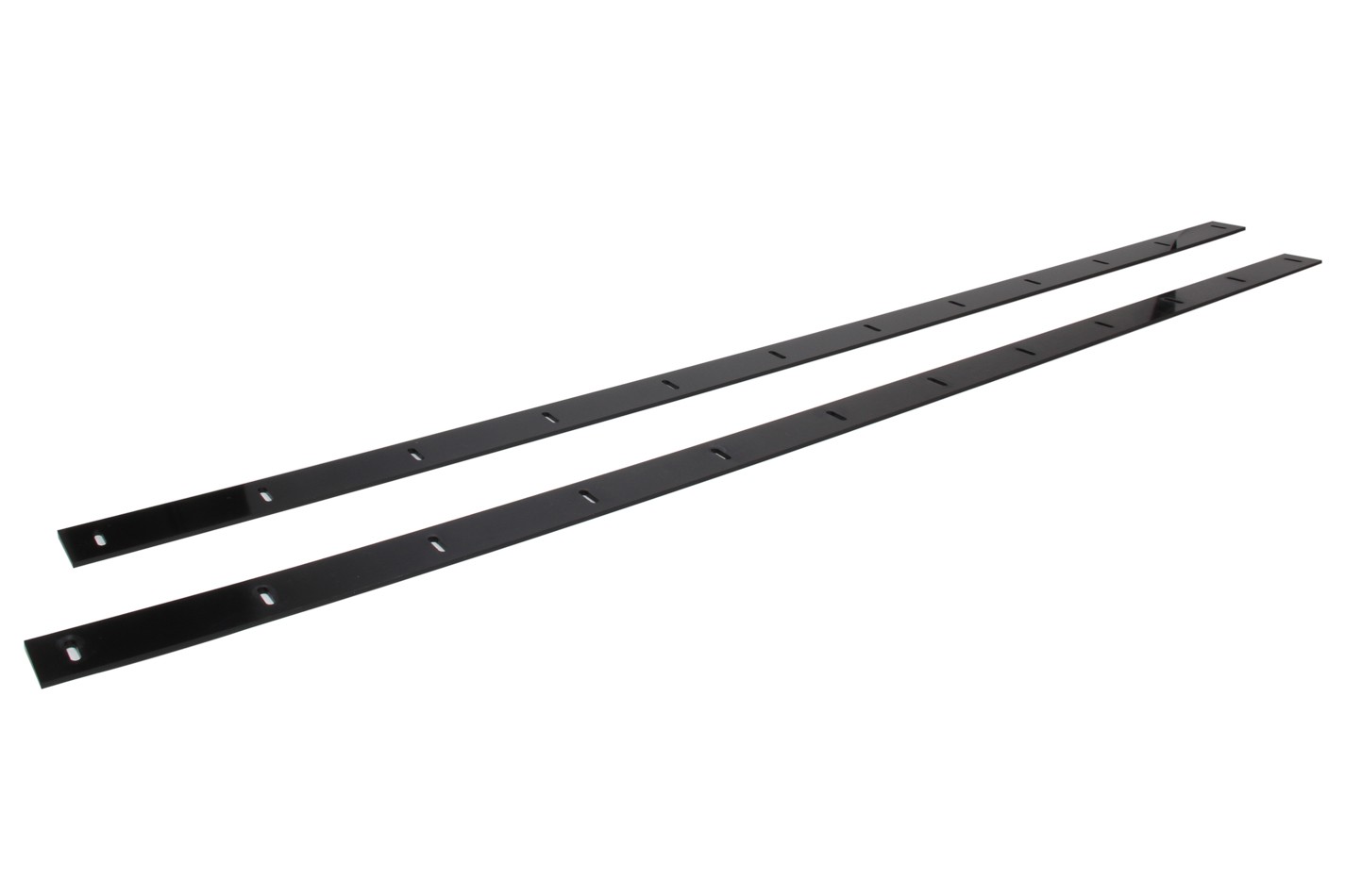 FIVESTAR Wear Strip - Molded Plastic - Black - 2019 Late Model - Pair