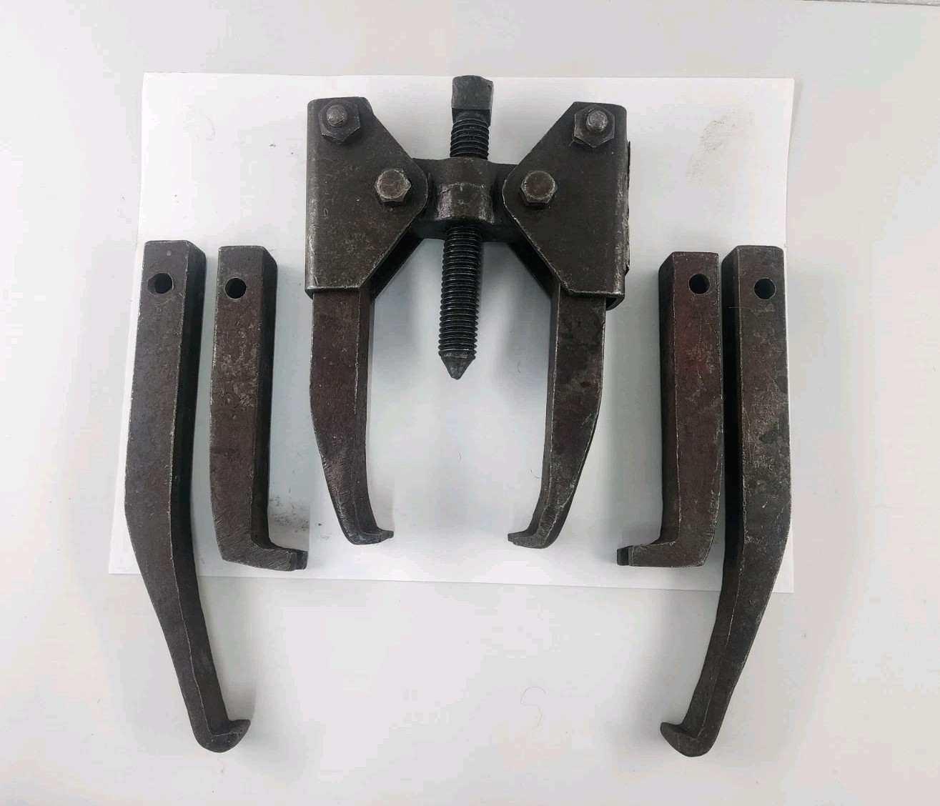 Vintage Geo. L. Hunt Gear Puller Set No. 15 - Boscobel, Wisconsin