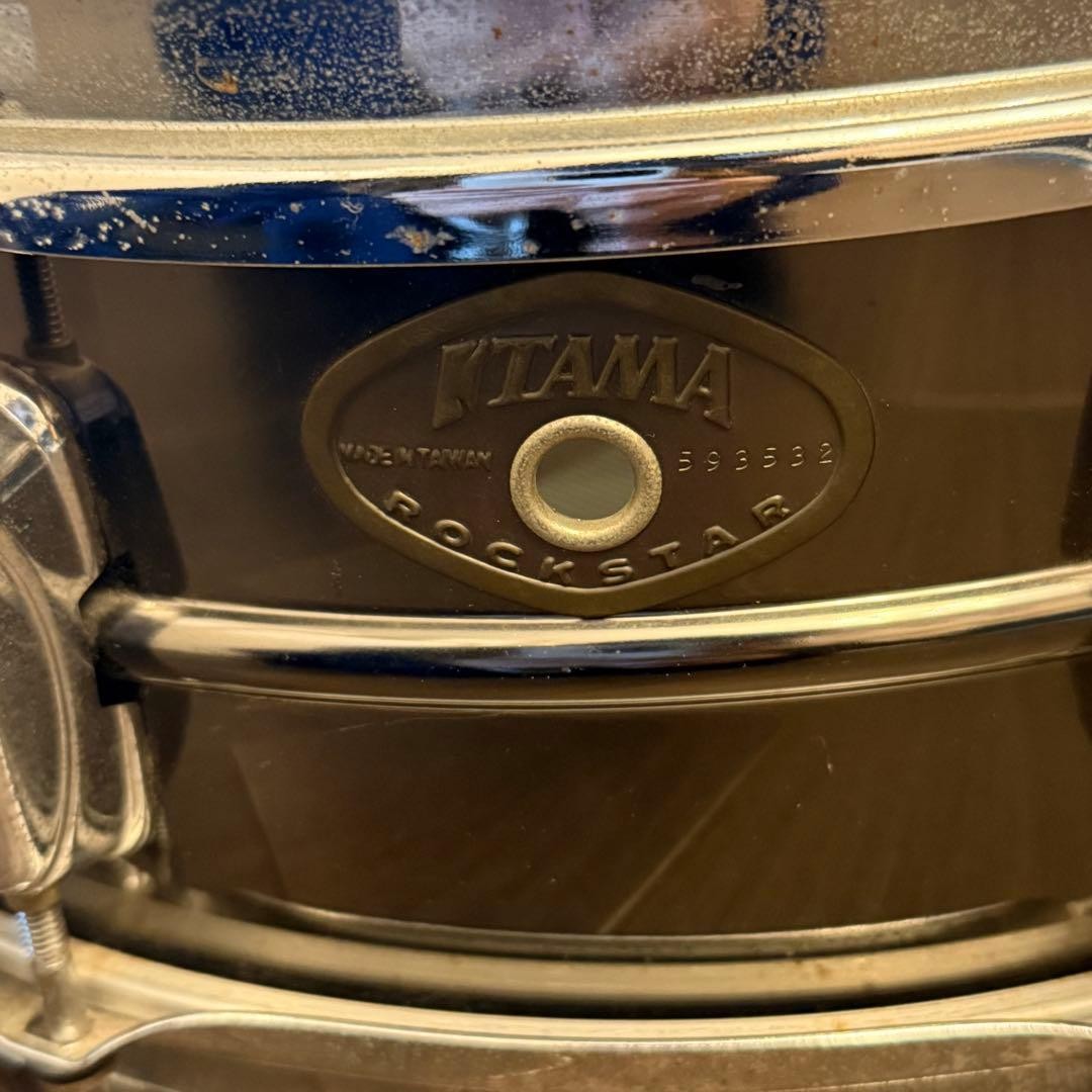 Remo TAMA 14 Inch Acrylic Snare Drum Steel Hoop Transparent Shell