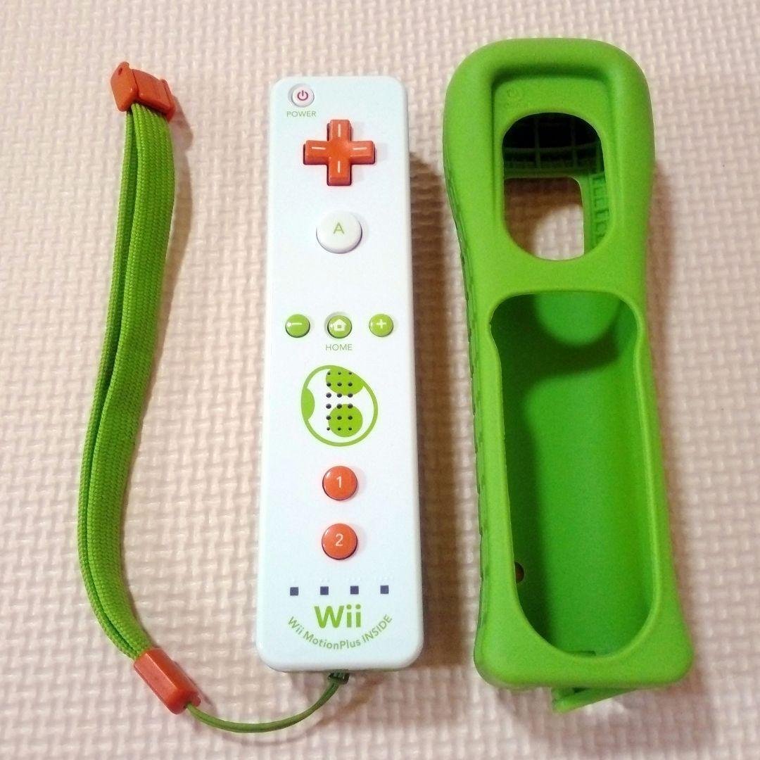 Wii Remote Motion Plus Yoshi Design NINTENDO Operation confirmed Used