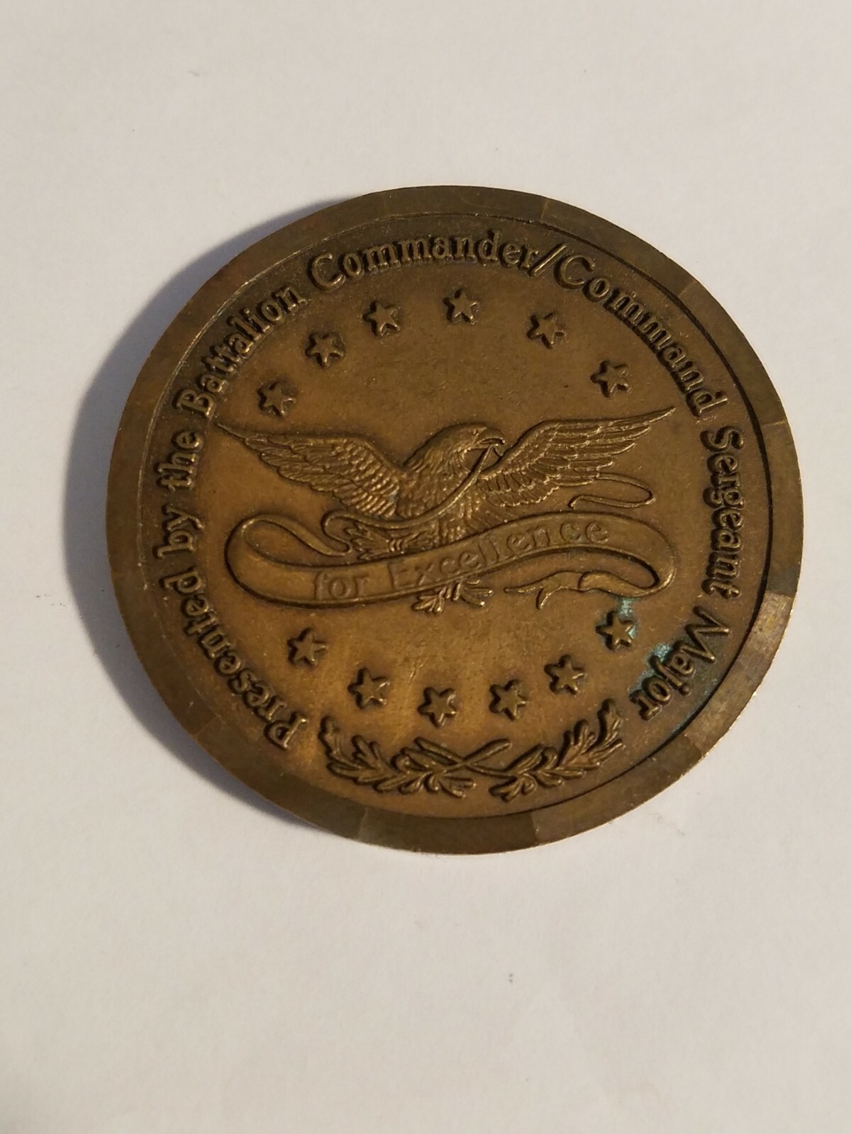 Authentic U.S. Army 417th Base Support Battalion Challenge Coin ~ Numbered Coin