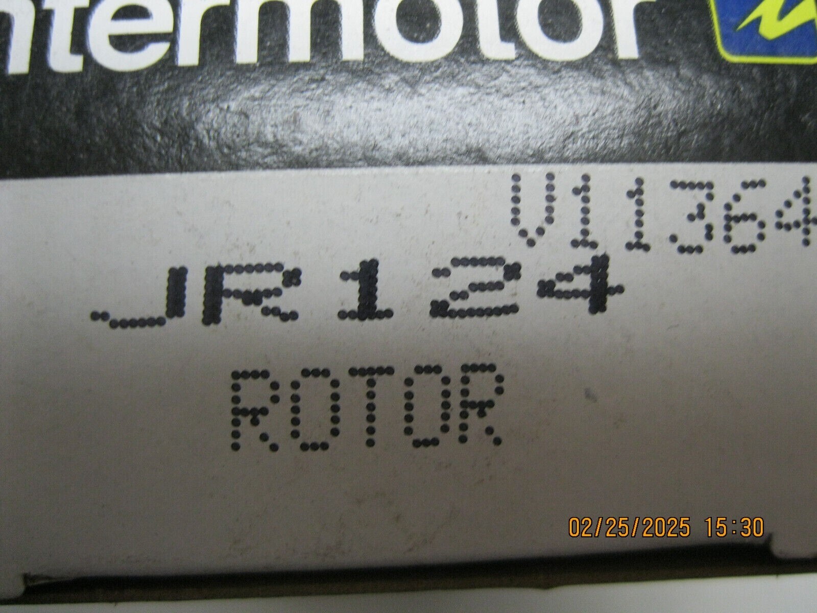 Distributor Rotor Intermotor by Standard JR124