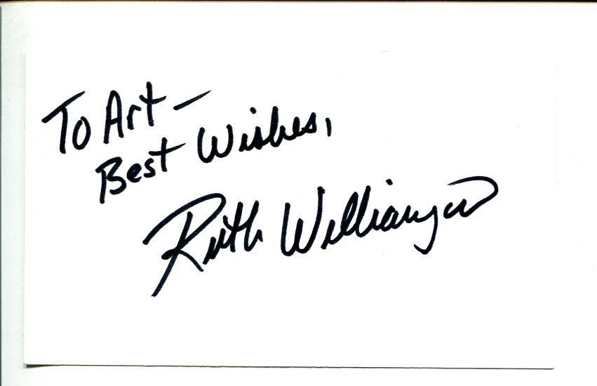 Ruth Williamson Nip/Tuck Star Trek: Enterprise Legally Blonde 2 Signed Autograph