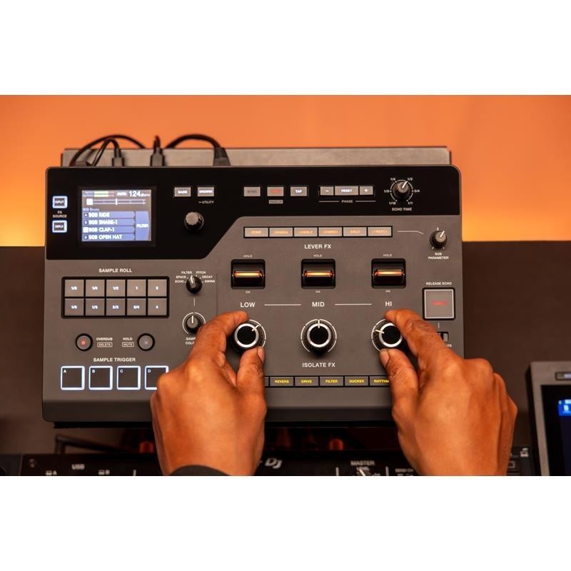 AlphaTheta RMX-IGNITE Remix Station DJ Effects Sampler 3-BAND FX Section