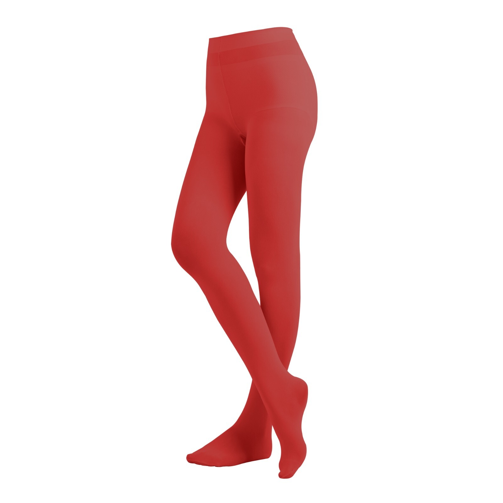 EMEM Apparel Women's Solid Colored Opaque Microfiber Footed Dance Ballet Tights