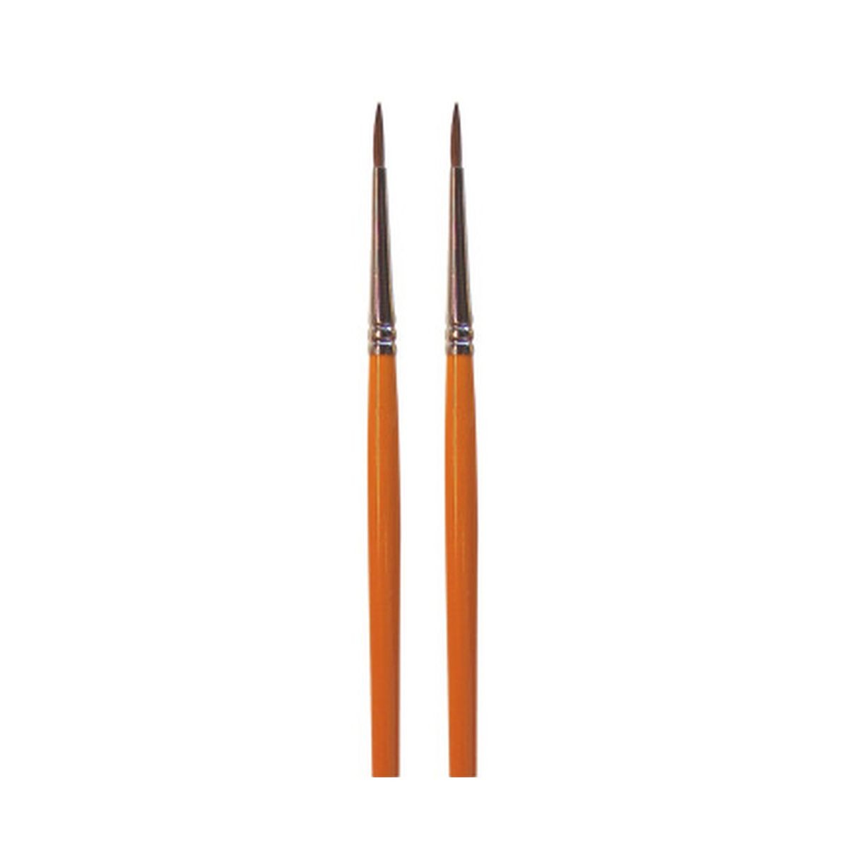 Wooster -2 Red Sable Watercolor Pointed Artist Paintbrush 2-Pack, F1627-2-2PK