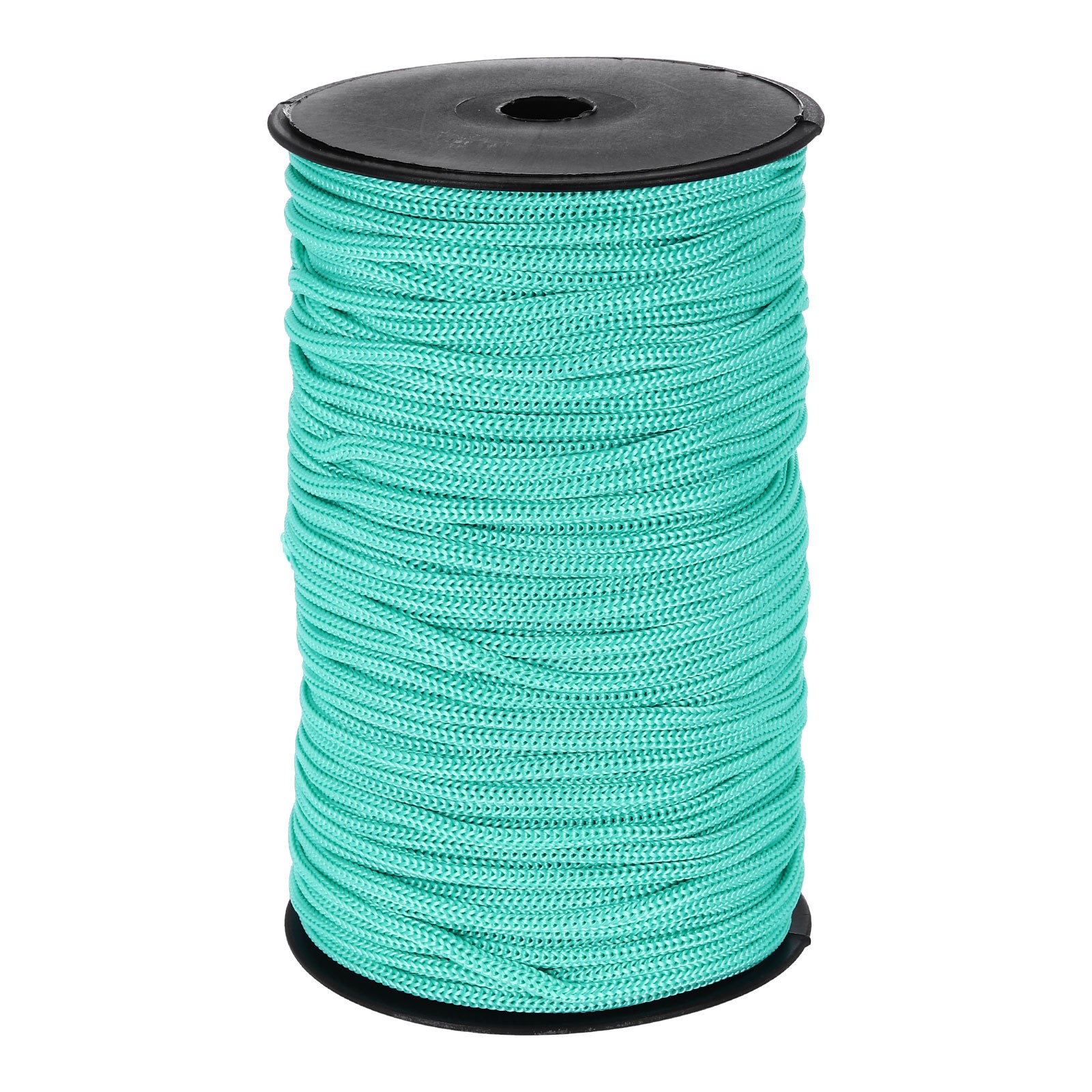 3/16 Inch Polypropylene Rope Braided Ropes, 328ft Nylon Rope Teal Blue