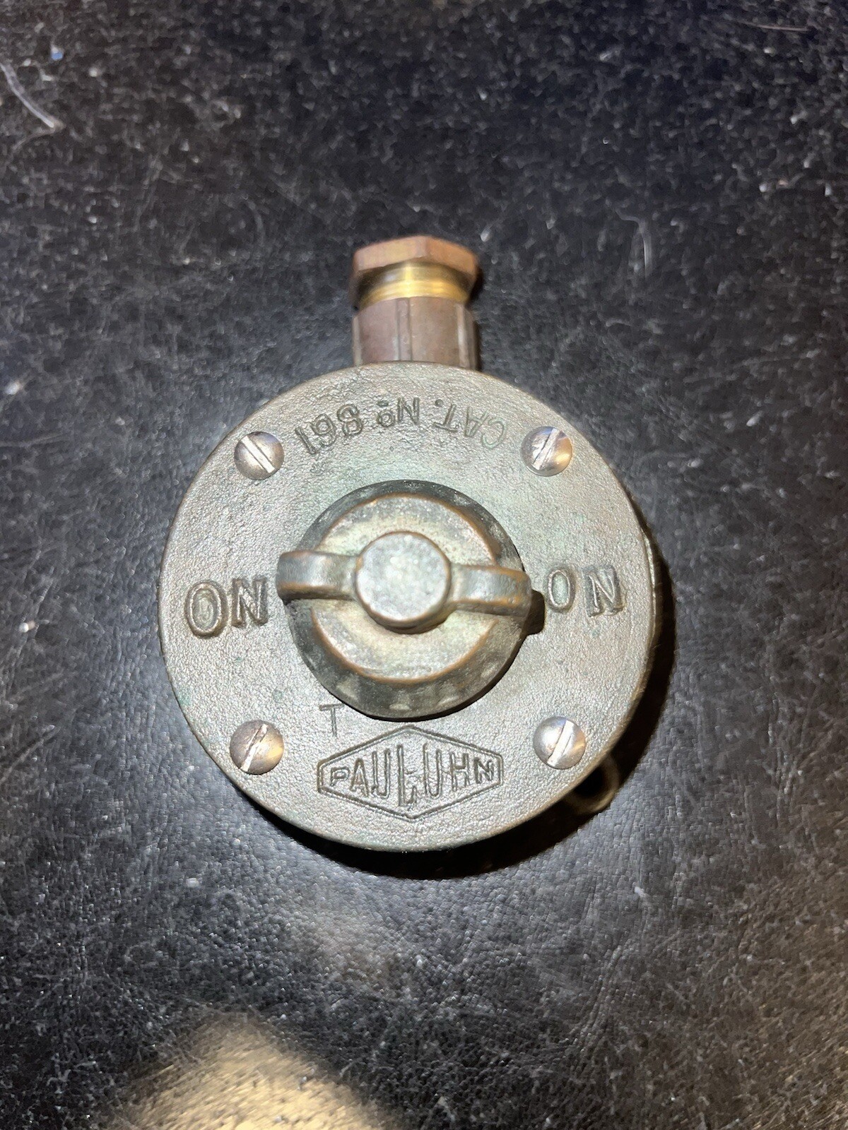 Paul Uhn Rotary Switch Brass