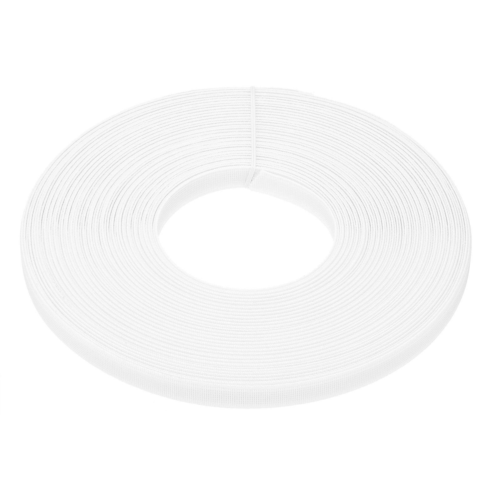 12mm x 25 Yards Boning for Sewing, Polyester High-Density Boning, White