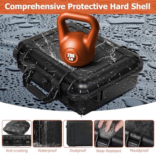 Starlink Mini Case, Waterproof Hard Case, Shockproof Portable Carrying Box