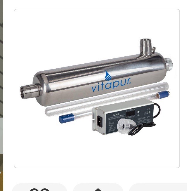 ☀️ Vitapour V15UV Whole Home UV Water Disinfection System🆕AS SHOWN