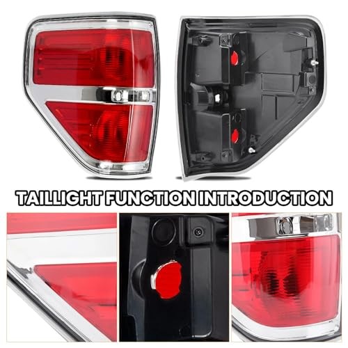 Tail Light Assembly Compatible with Ford F150 2009 2010 2011 2012 2013 2014