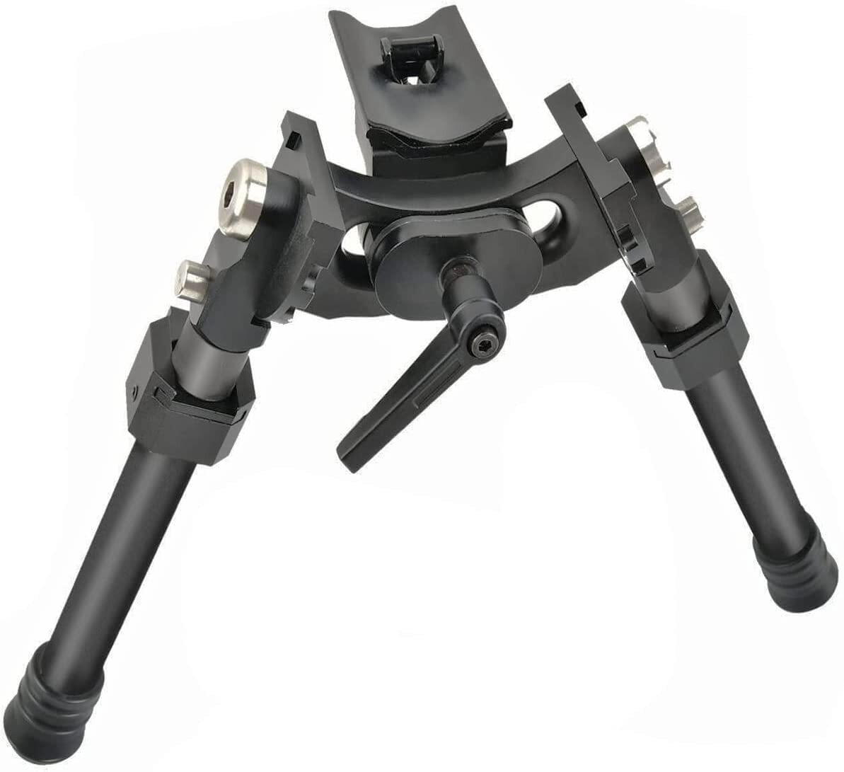 Tactical Carbon Fiber Swivel Bipod Adjustable for Long Range Hunting & Shooting