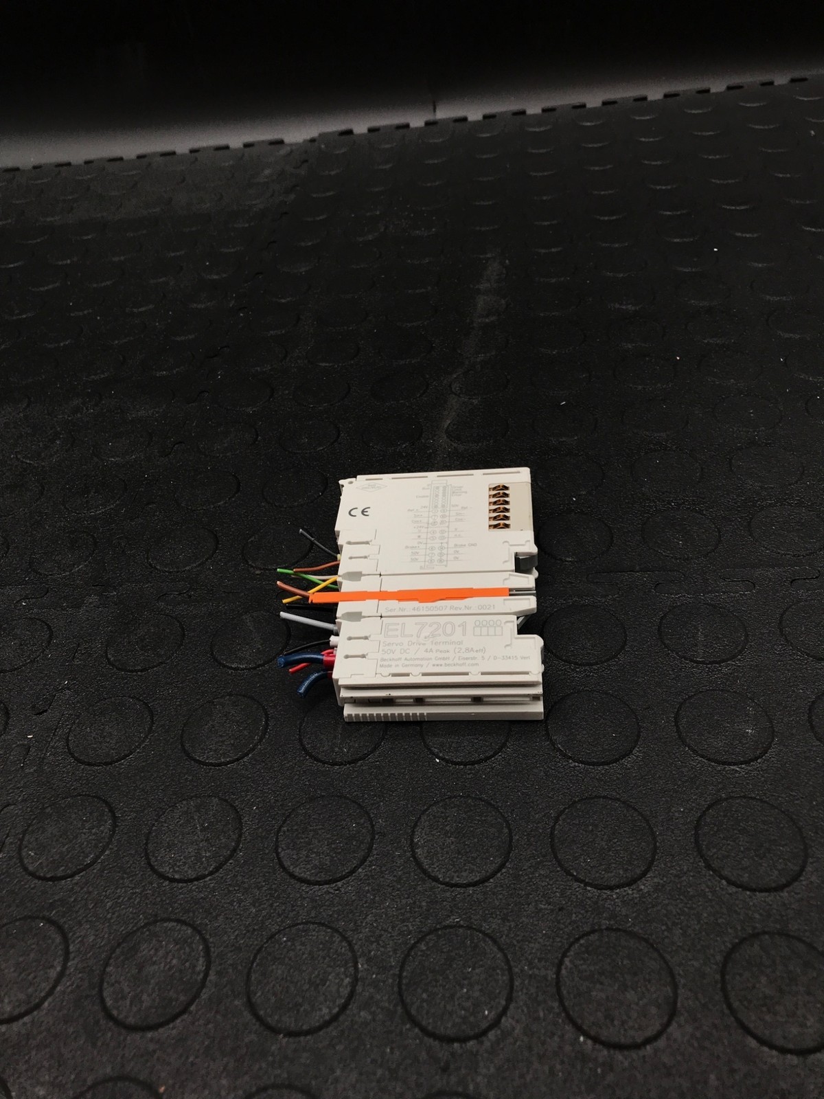 BECKHOFF EL7201 EtherCAT Servo Drive Terminal 2.8A 48V BLDC Motor USED