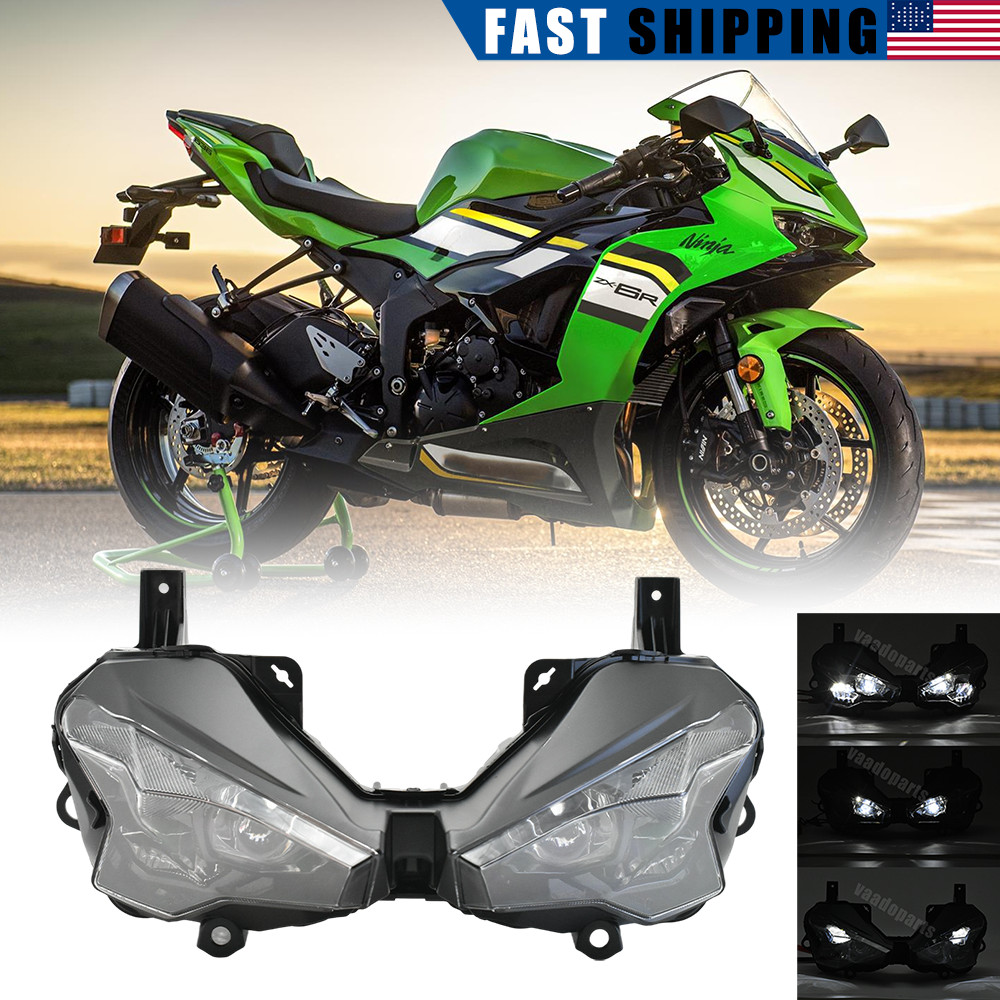 For Kawasaki Ninja 500 ABS SE 2024 2025 Motorcycle LED Headlight Assembly DRL