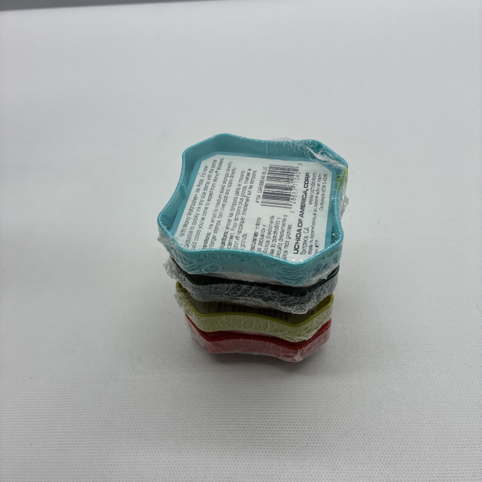 4 MARVY MATCHABLES RAISED-DYE-BASED ''INK PADS New