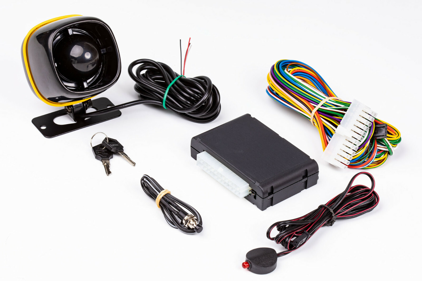 Can Bus 3 Alarm System for Fiat Vehicles, Operation via Factory Remote