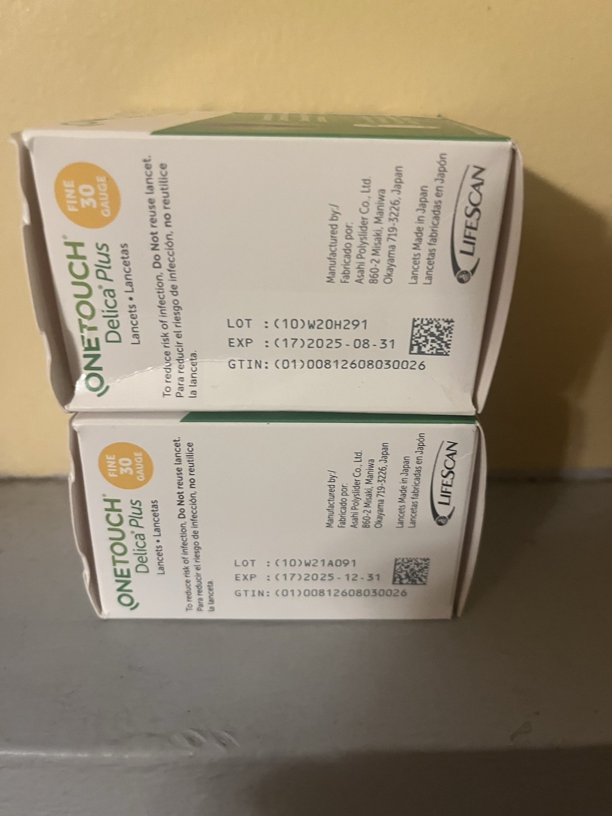 OneTouch Delica Plus Lancets 200ct