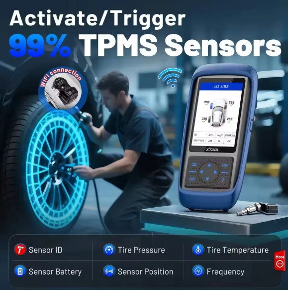 XTOOL TP150 TPMS Programming Tool Kit Universal TPMS Relearn/Reset/Activate