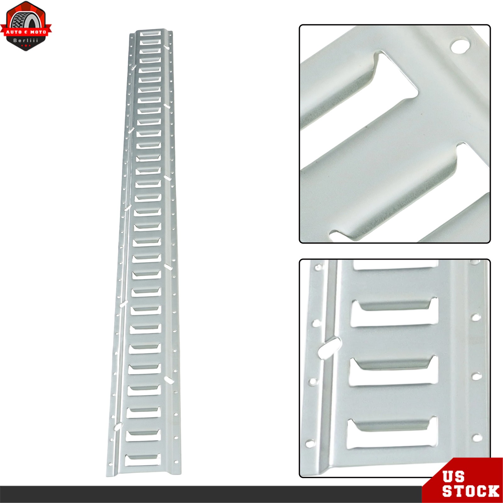 New 10 Pack For Trucks Trailers Cargo Vans Labwork 5' E Track Tie Down Rail Kit