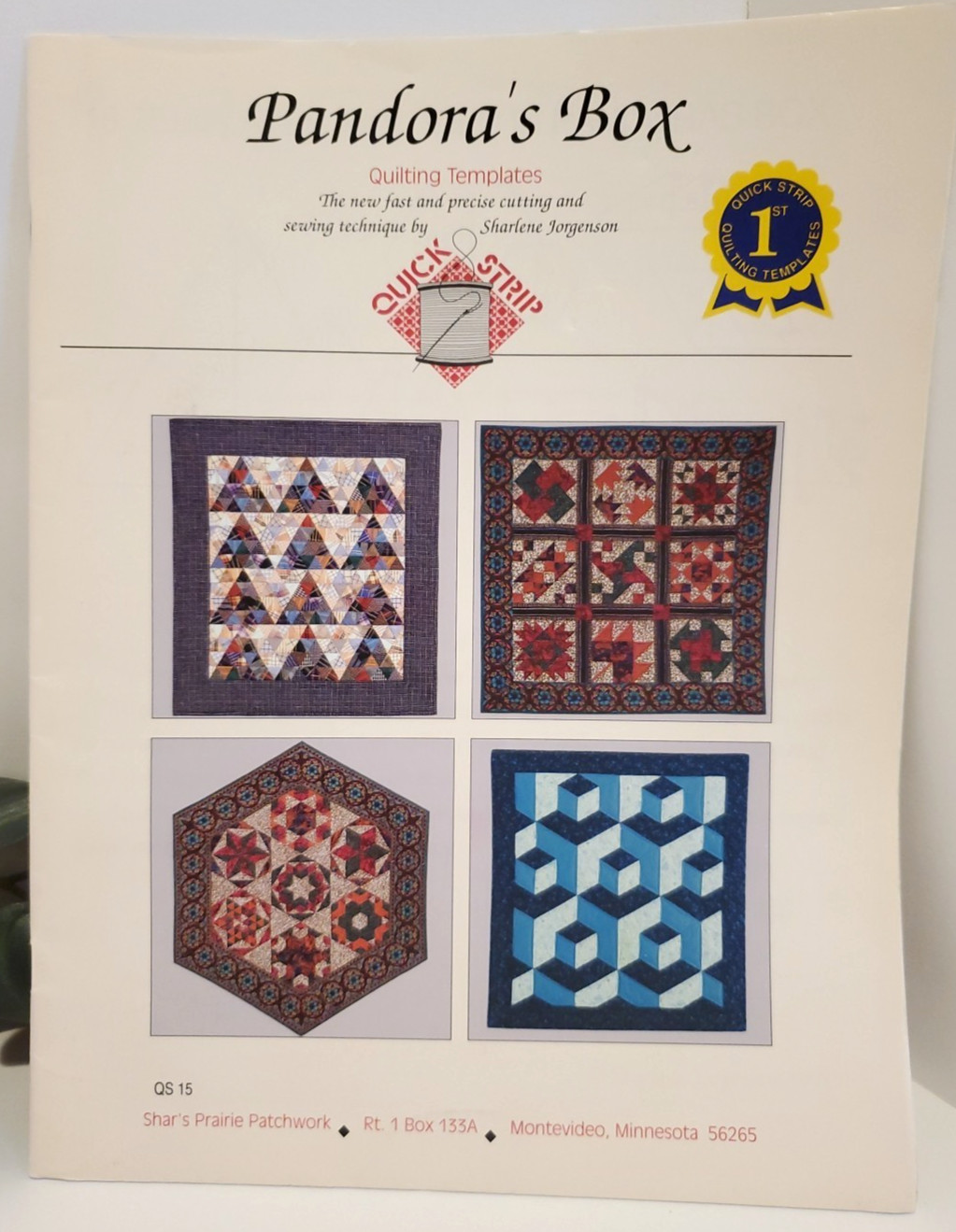 Pandoras Box Quick Strip Quilting Techniques Templates Booklet Only No Templates