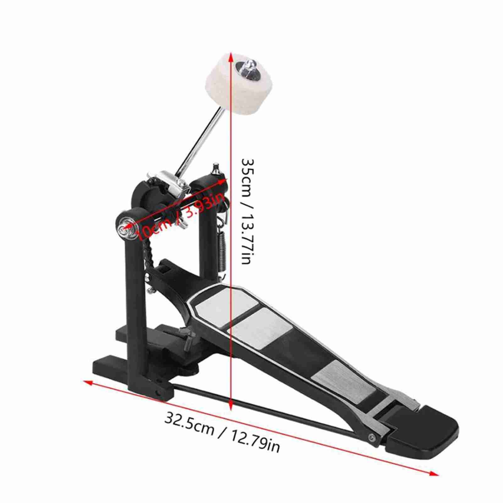 Adjustable Drum Pedal With Stable Metal Plate For Drum Players
