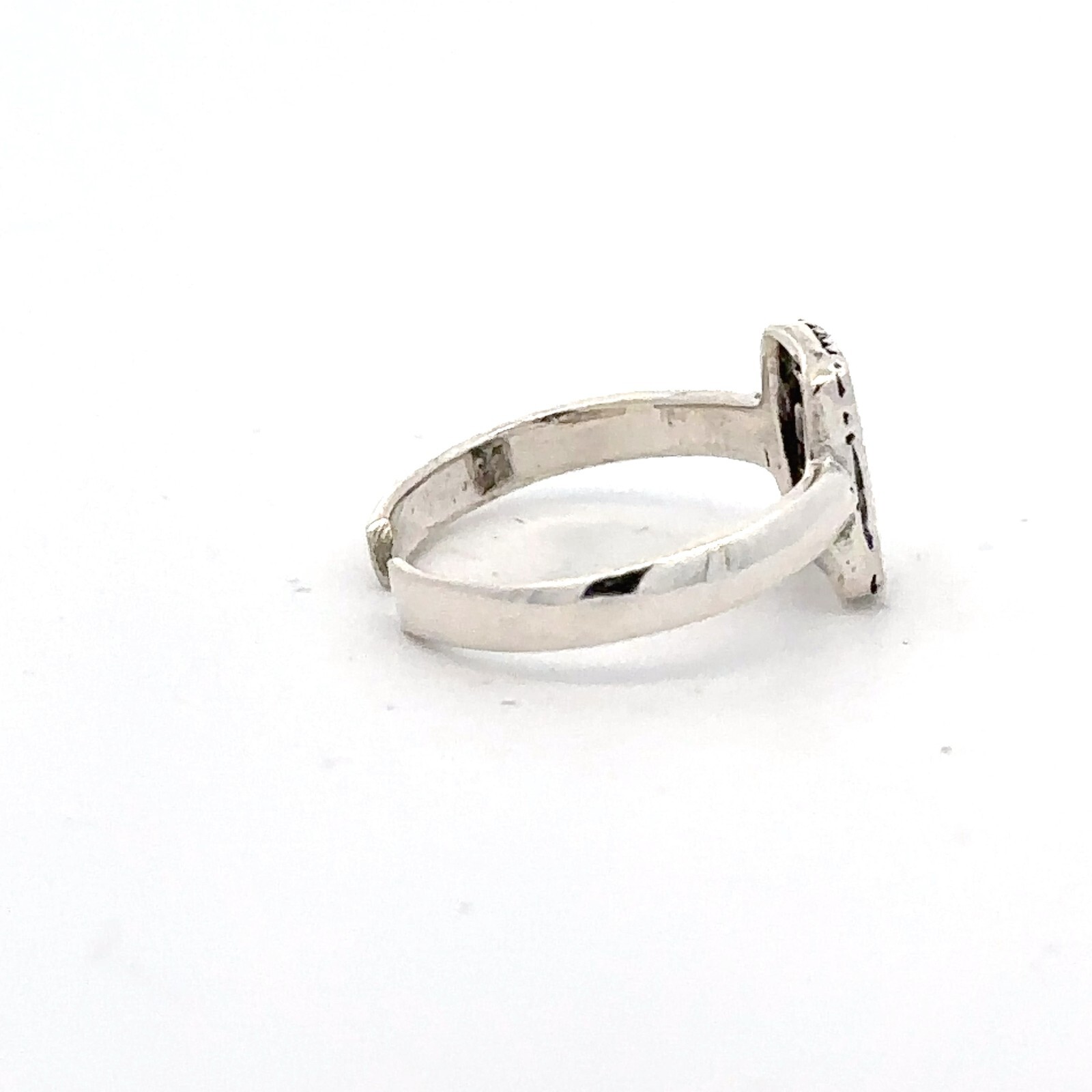 Sterling Silver Cross Toe Ring Adjustable Size
