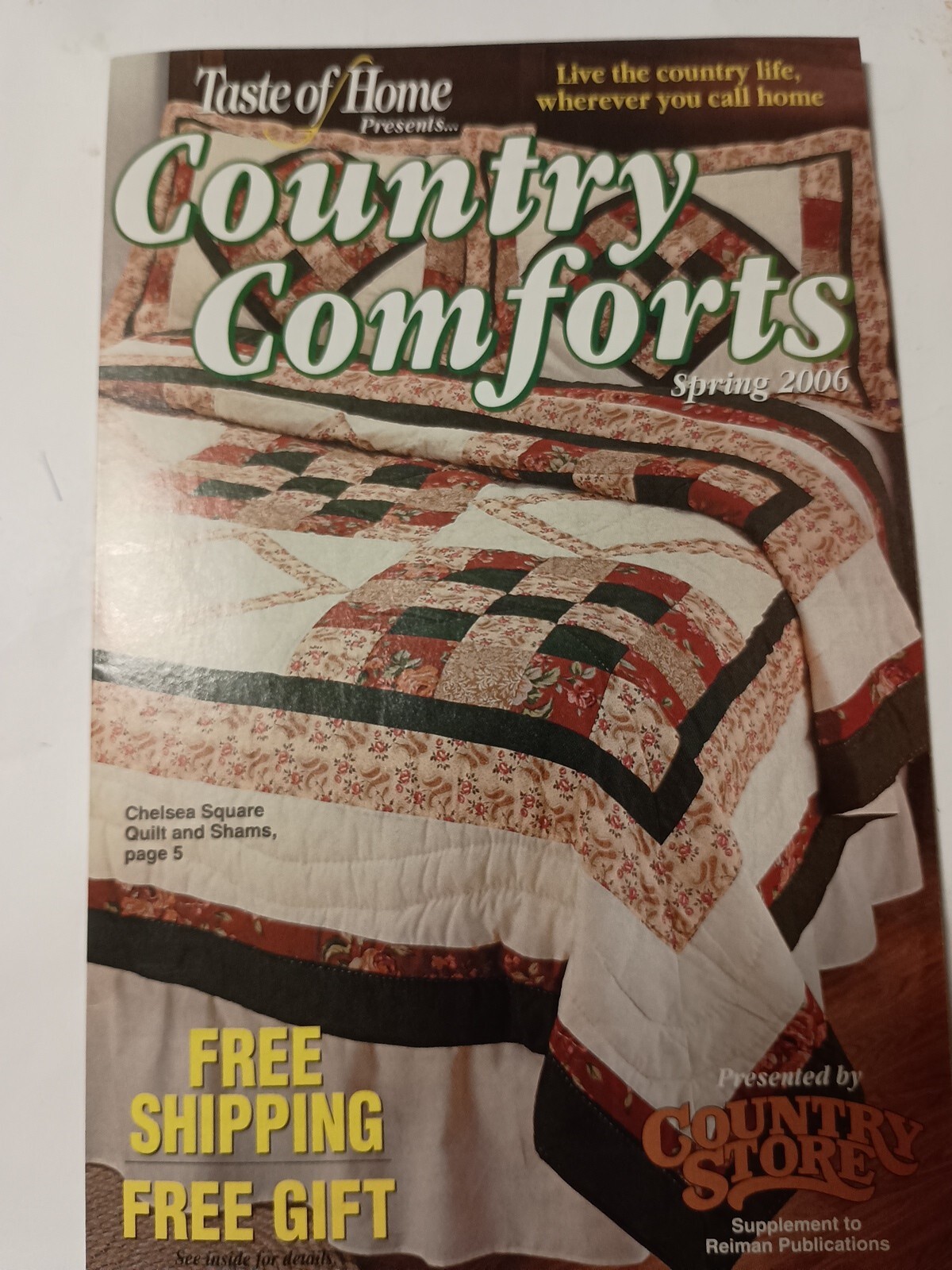 Taste of Home Country Comforts Catalog Spring 2006 U5