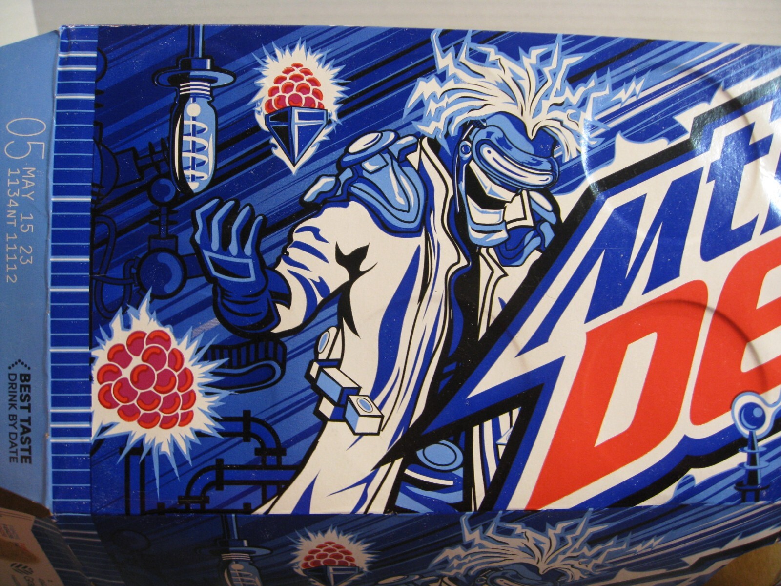 Mountain Dew EMPTY Box Carton (Opening missing) - Voltage - 2023