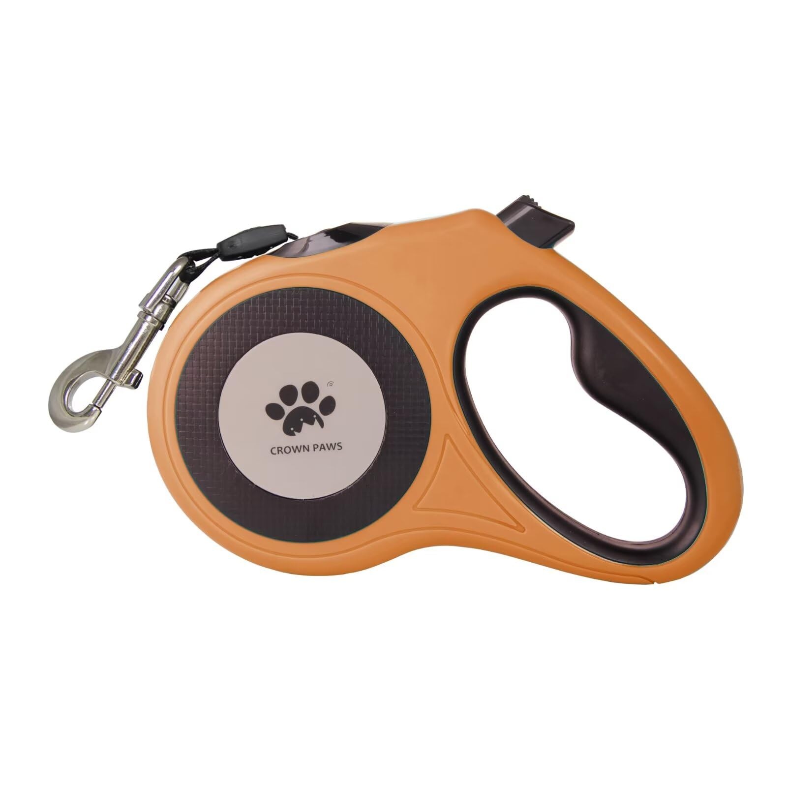 Orange Dan24 XL 16 ft Retractable Dog Leash, Extra Large Dogs up to 130 lbs