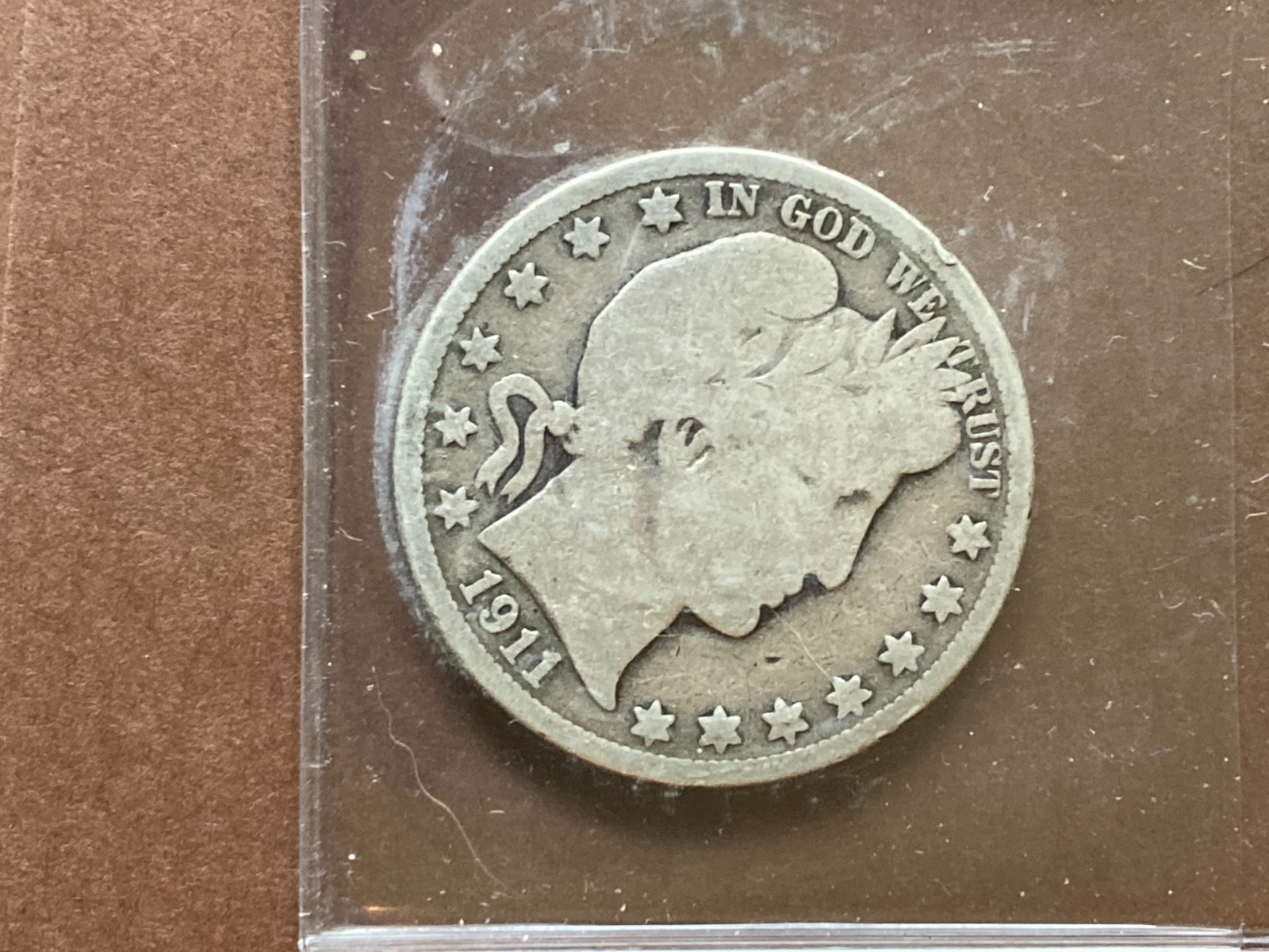 Lot of Four (4) Silver Half Dollars - 1935 Walking, Commemorative, 1911 Barber