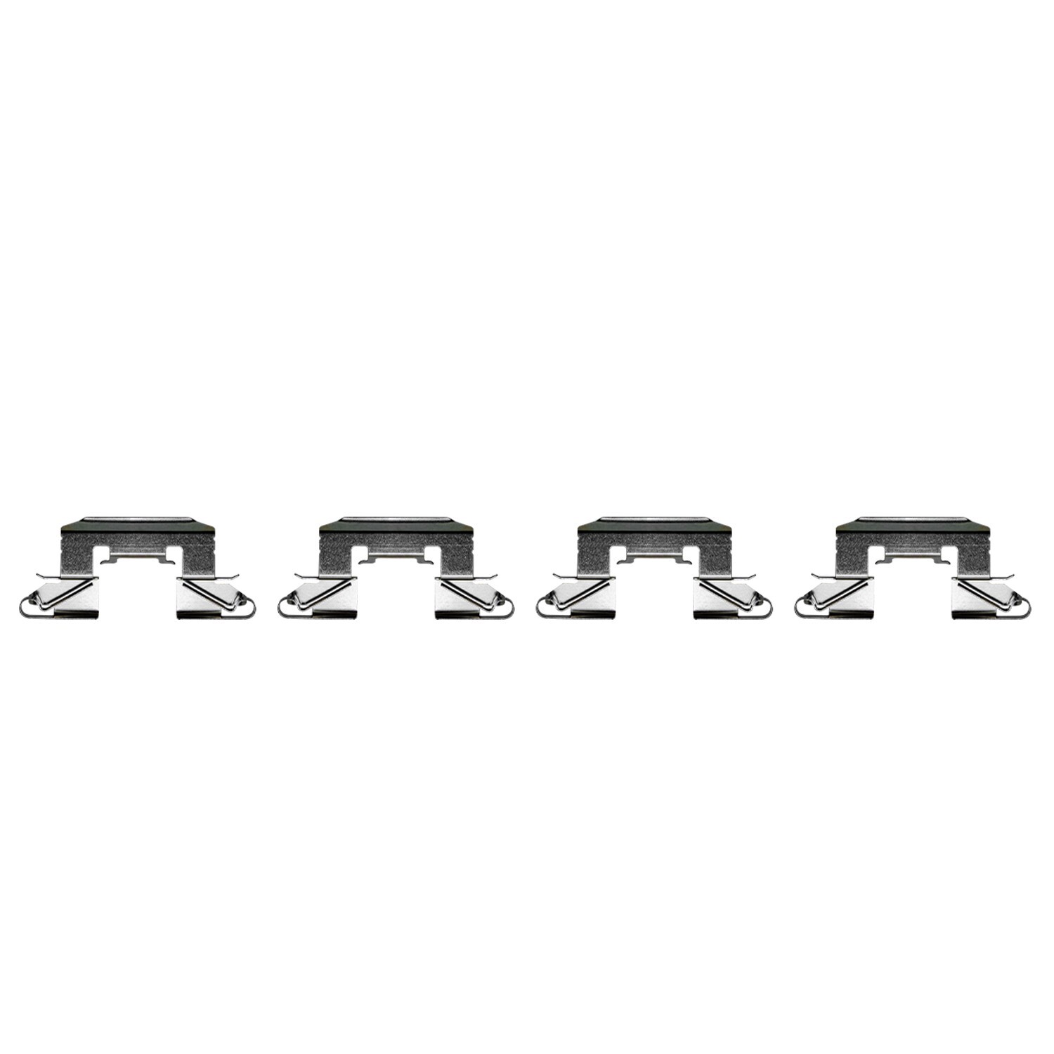 Front Ceramic Brake Pads w/Hardware for 2011 2012 2013 2014 Ford Fiesta Mazda 2