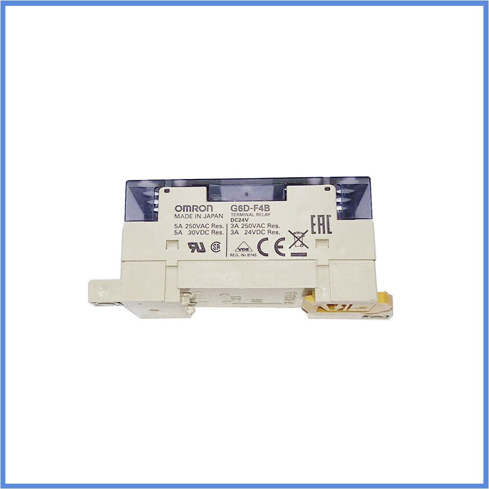 New sealed DC5V DC12V DC24V G6D-F4B G6D-F4PU Solid state relay base Omron