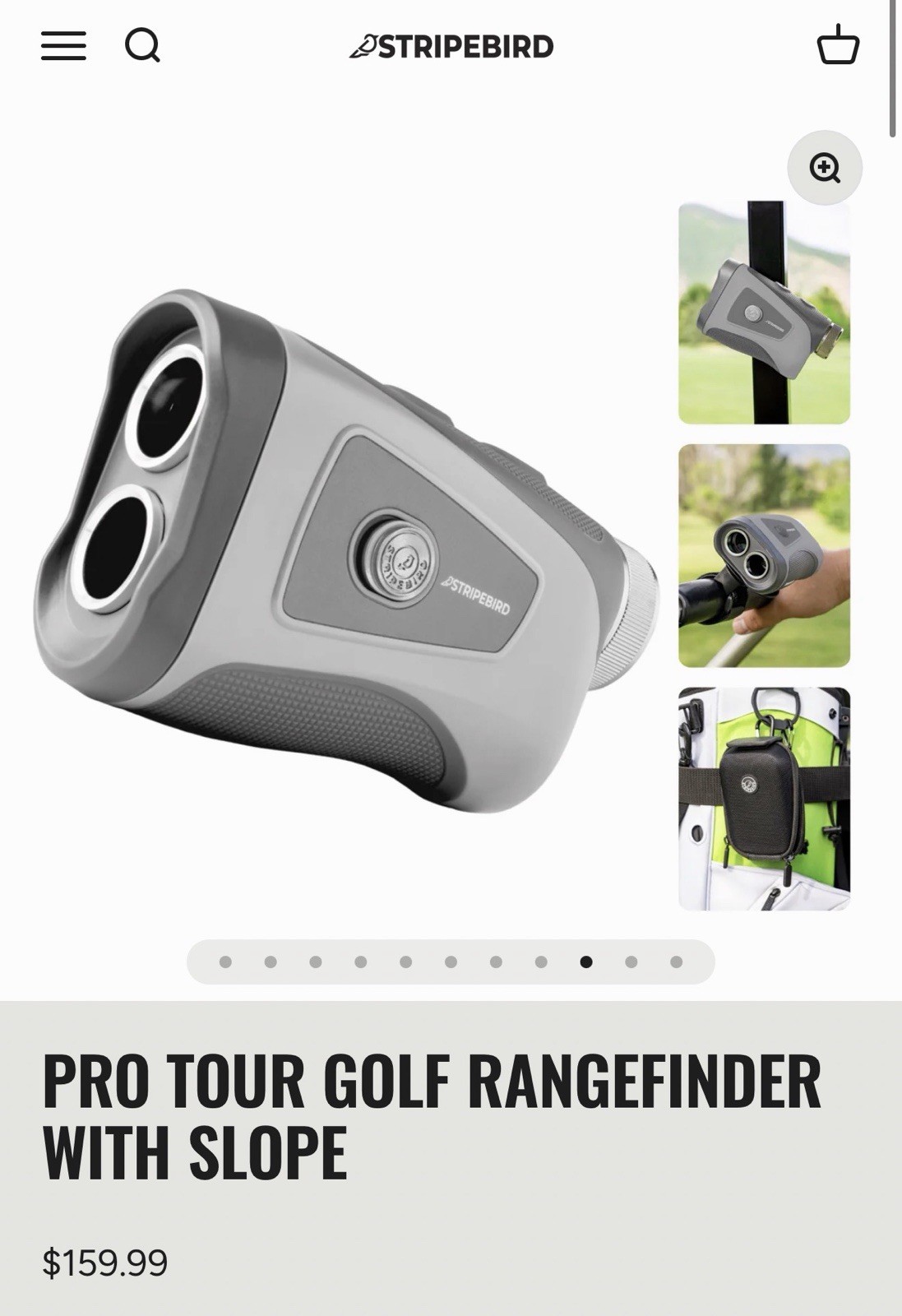 PRO TOUR GOLF RANGEFINDER WITH SLOPE