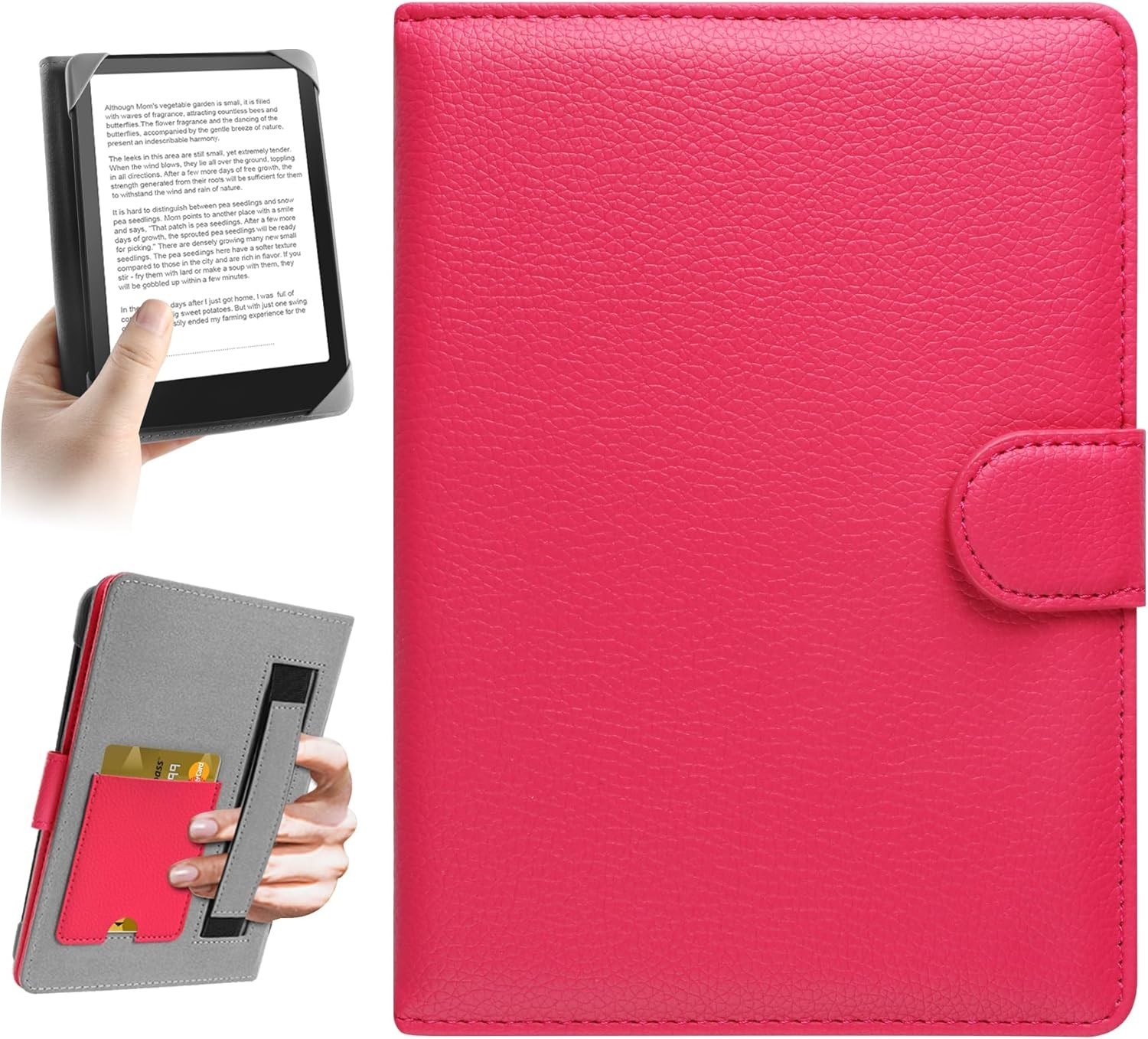Universal Case for 6-6.8 inch E-Book Reader Compatible with 6.8" Kindle Paper...