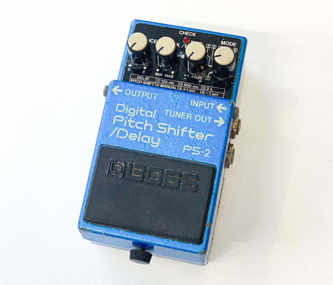 Boss PS-2 Digital Pitch Shifter Delay Guitar Effect Pedal