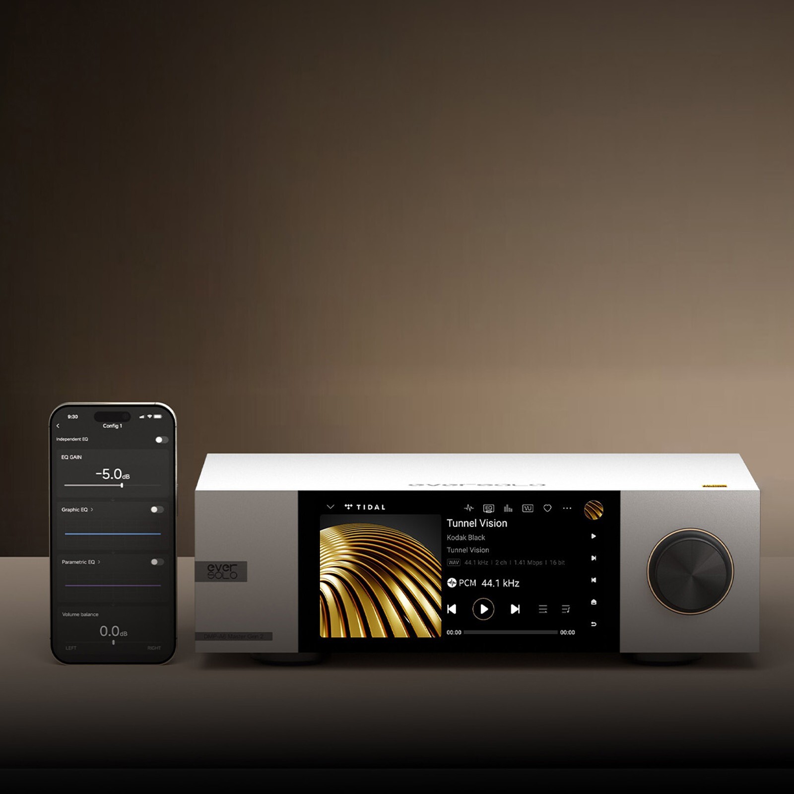 EverSolo DMP-A6 Master Edition Gen2 Network Streamer & DAC - Silver