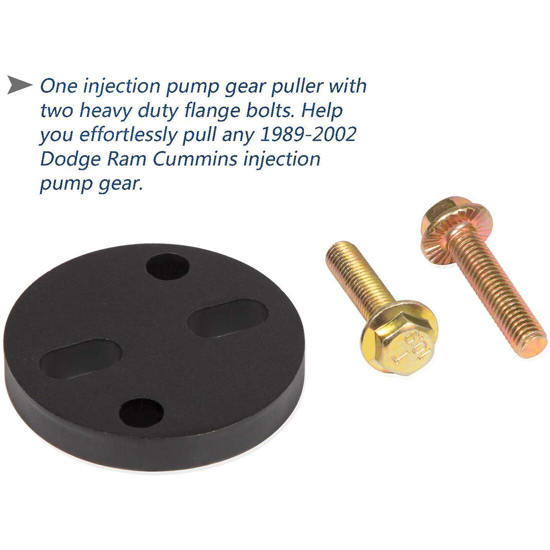 Injection Pump Gear Puller + Engine Barring Rotating Tool For Dodge Ram Cummins