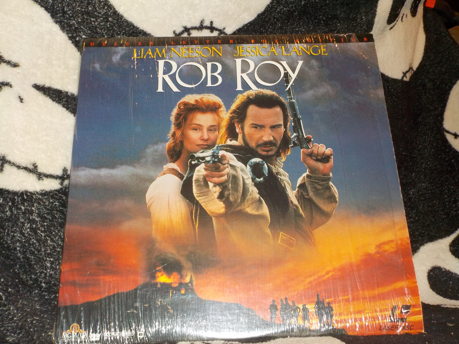 Rob Roy Letterbox Laserdisc LD Open Shrink Liam Neeson Jessica Lange FreeShip$50