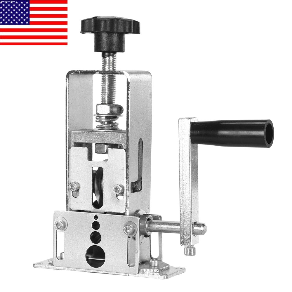 Manual Wire Stripping Machine Dual-drive Wire Stripper Tool for DIY Cable