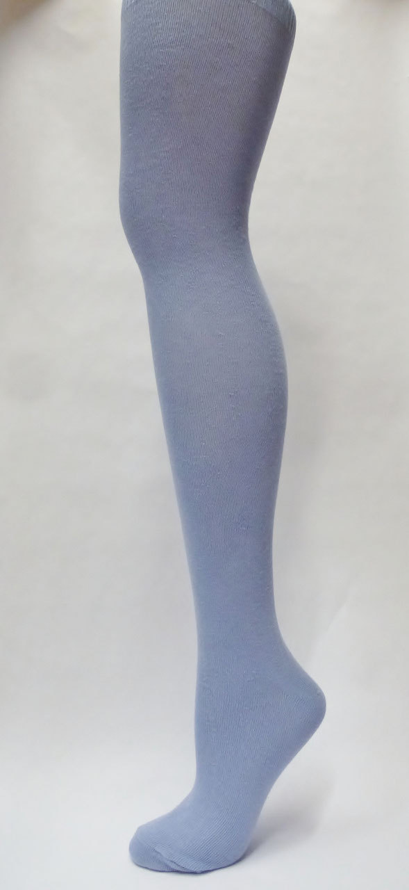 Stocking, Light Weight Cotton Over the Knee, 18th Century Reproduction Col. Blue