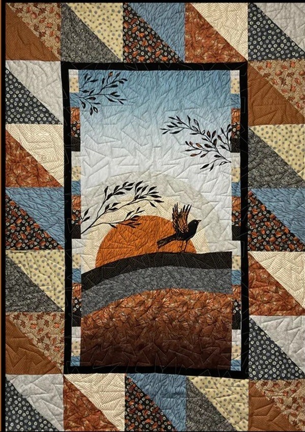 Fable Quilt Pattern-Using a Panel