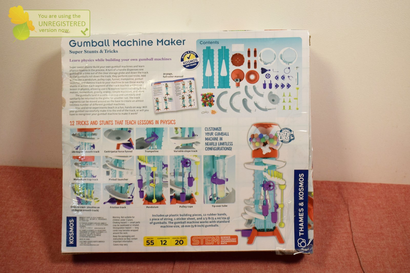 Thames & Kosmos Gumball Machine Maker (Incomplete)